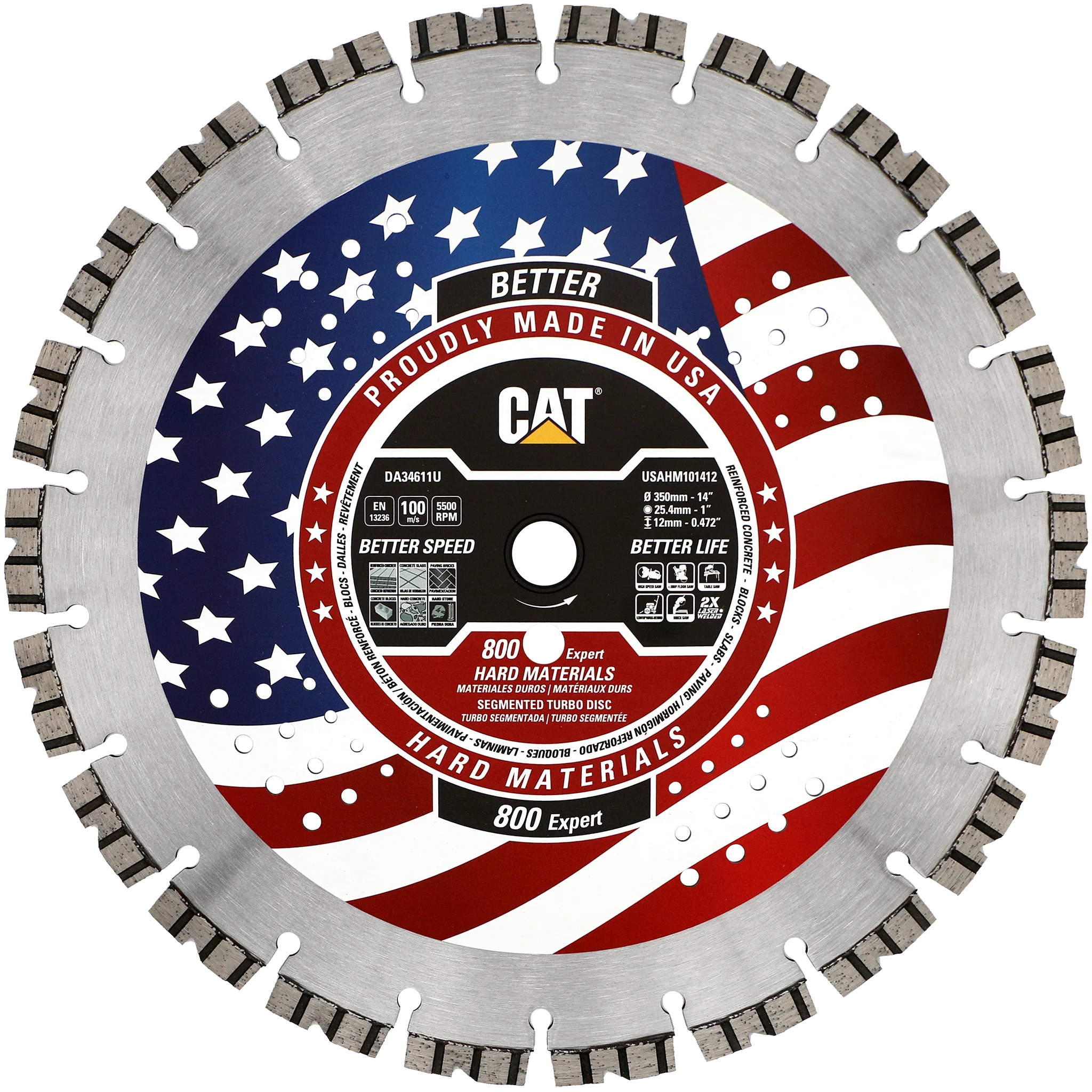 Cat® 800 Expert Made in USA Hard Materials