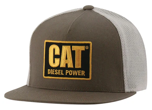 Diesel Power Flat Bill Cap Dark Earth