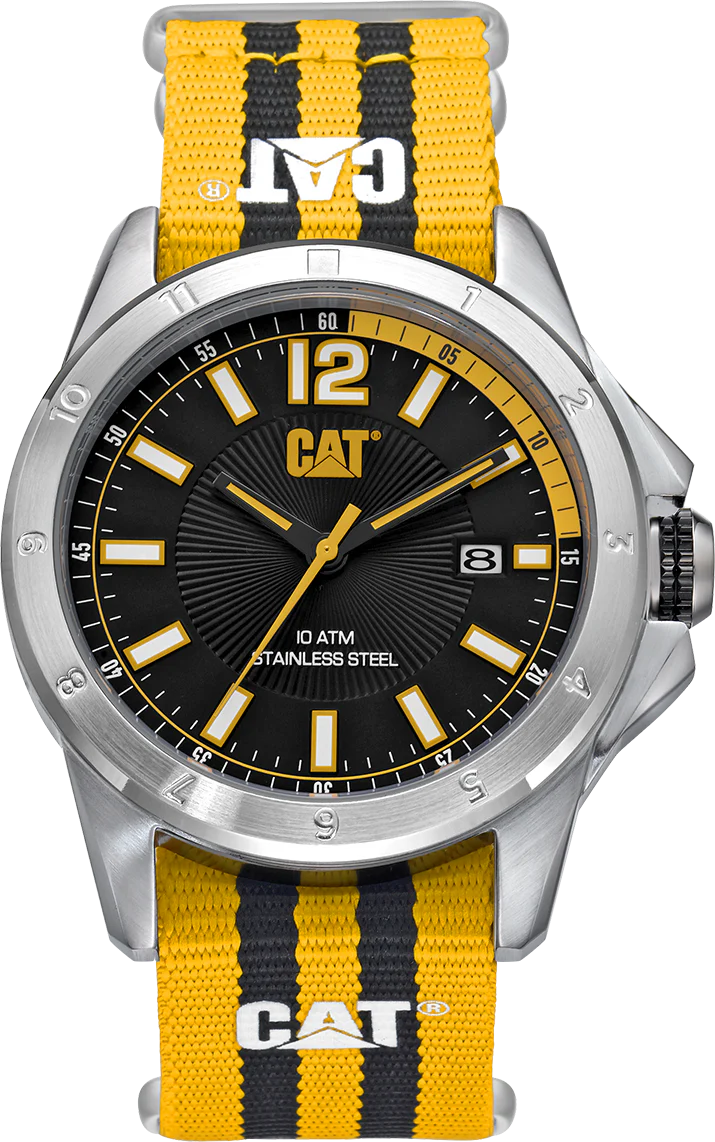 Big Twist 24 Watch Black Dial w/Nylon Strap