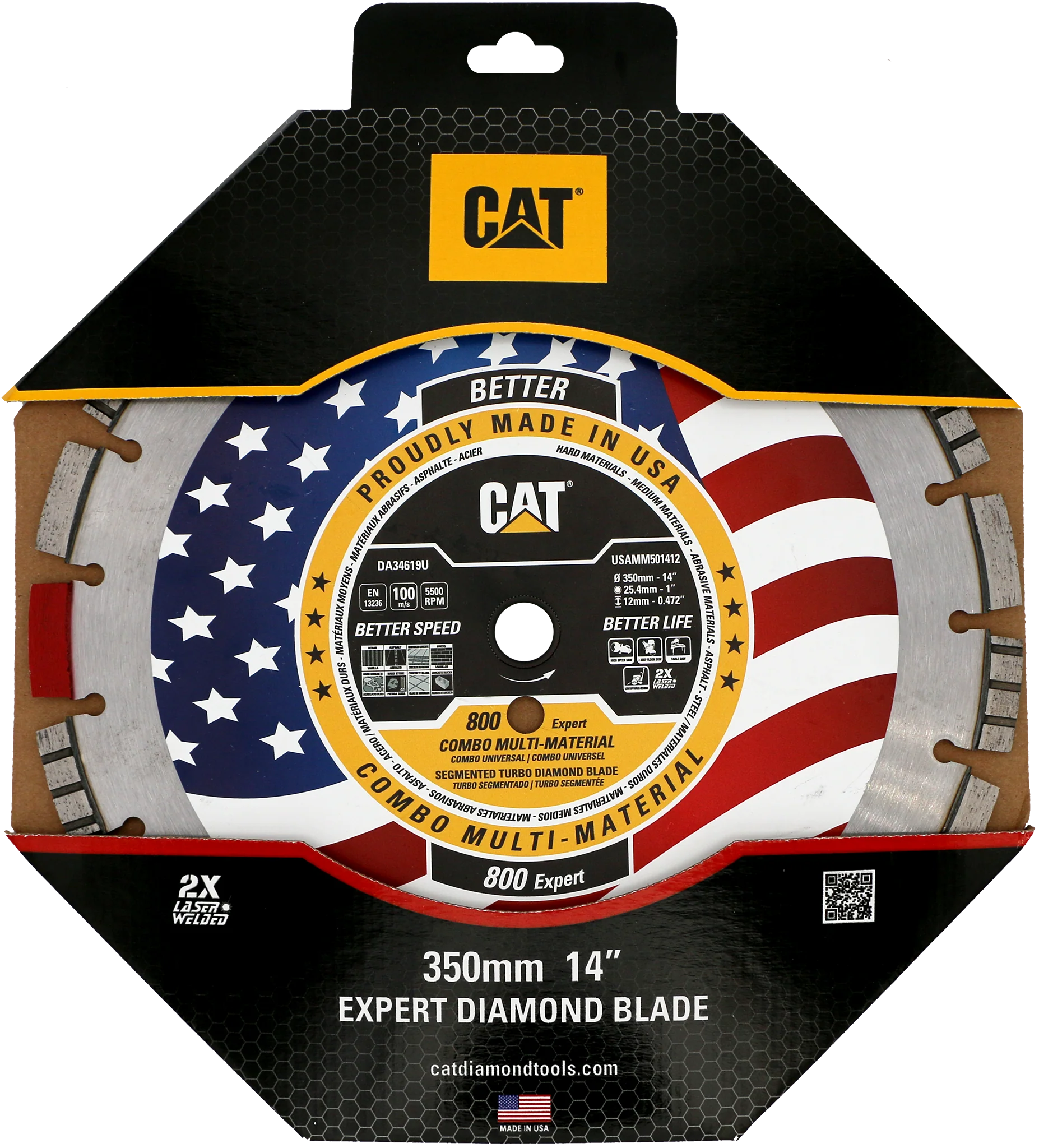 Cat® 800 Expert Made in USA Multi Materials