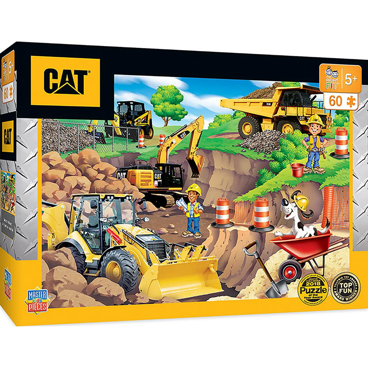Day at the Quarry 60 Piece Puzzle