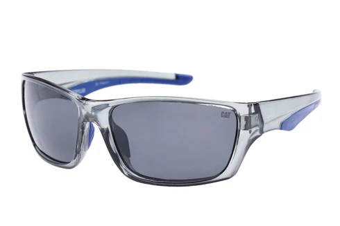 Rigger Sunglasses Dark Gray Crystal w/Smoke Lens