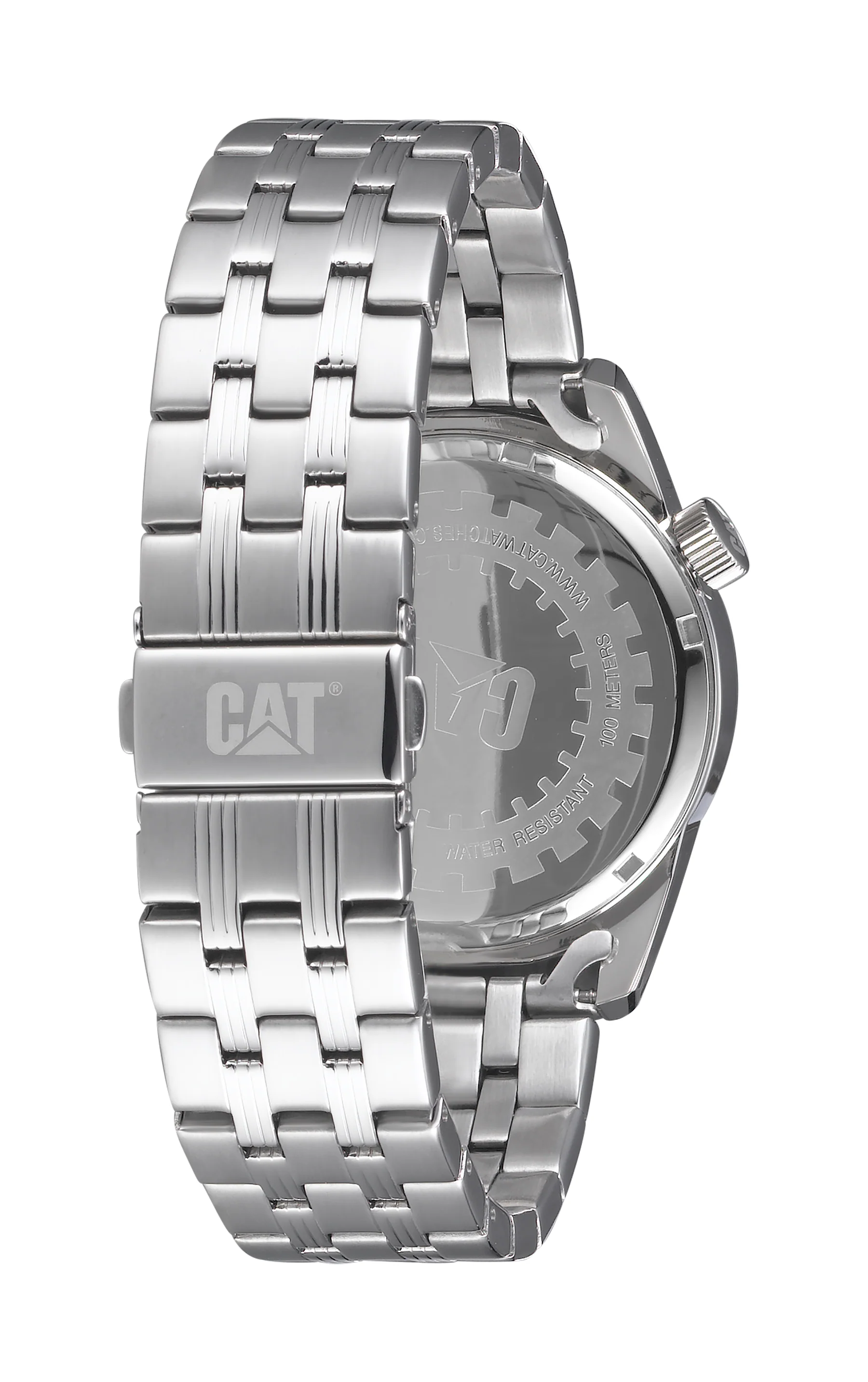 Icon Watch Black/Silver Dial Stainless Steel w/Stainless Steel Strap