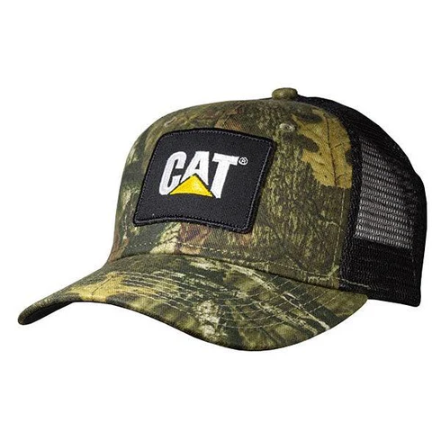 Mossy Oak Digger Patch Cap with Black Mesh