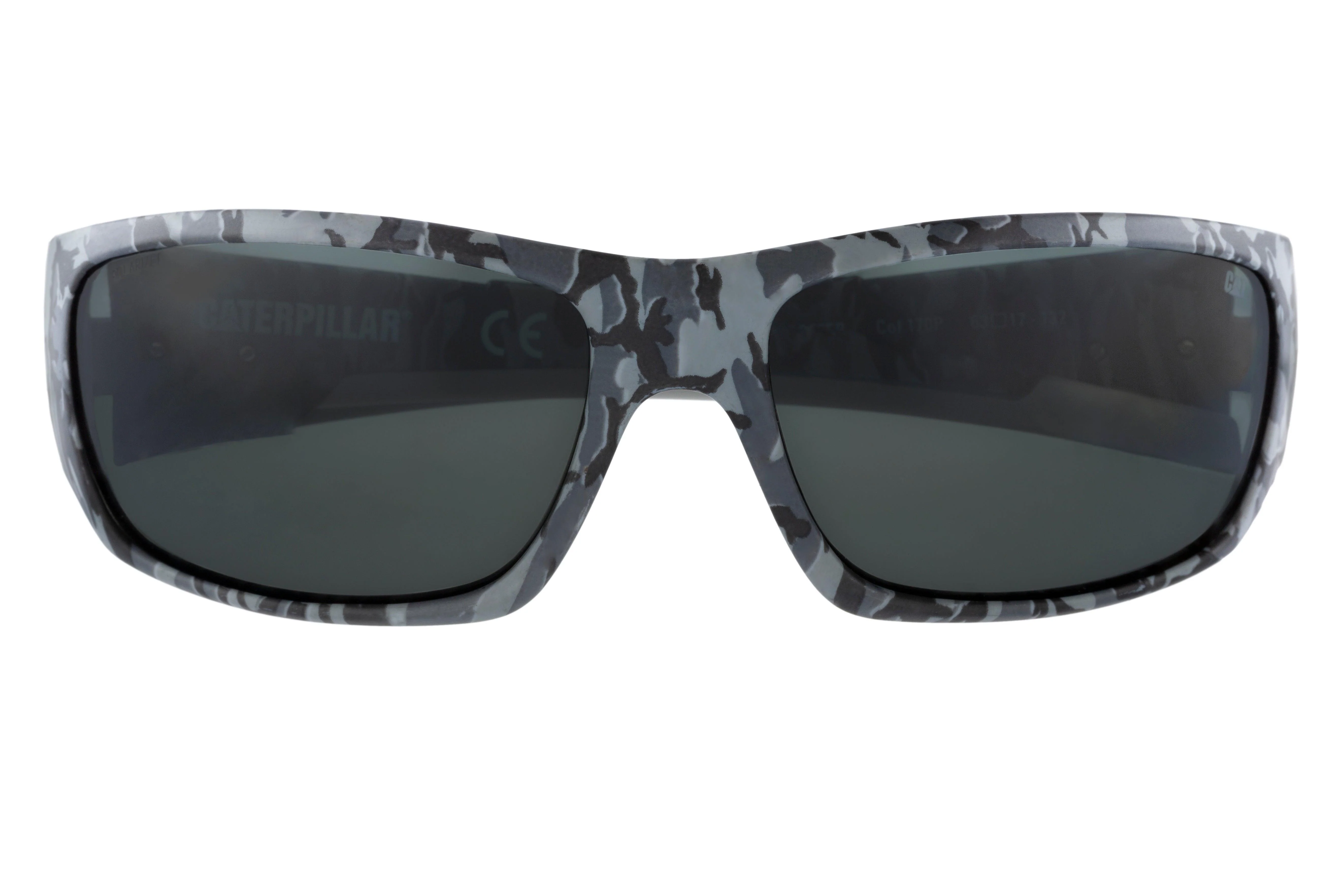 Coffer Sunglasses Matte Camo w/Solid Green Lens
