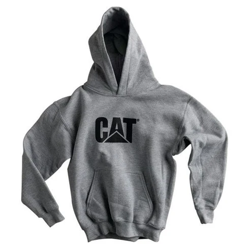 Youth Sport Logo Hoodie Grey