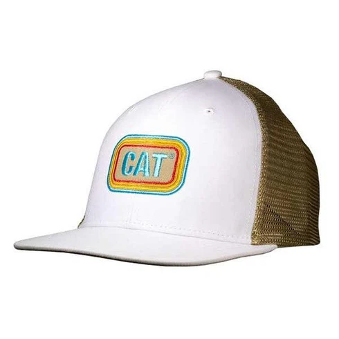 Retro Cat® Logo w/Brown Mesh