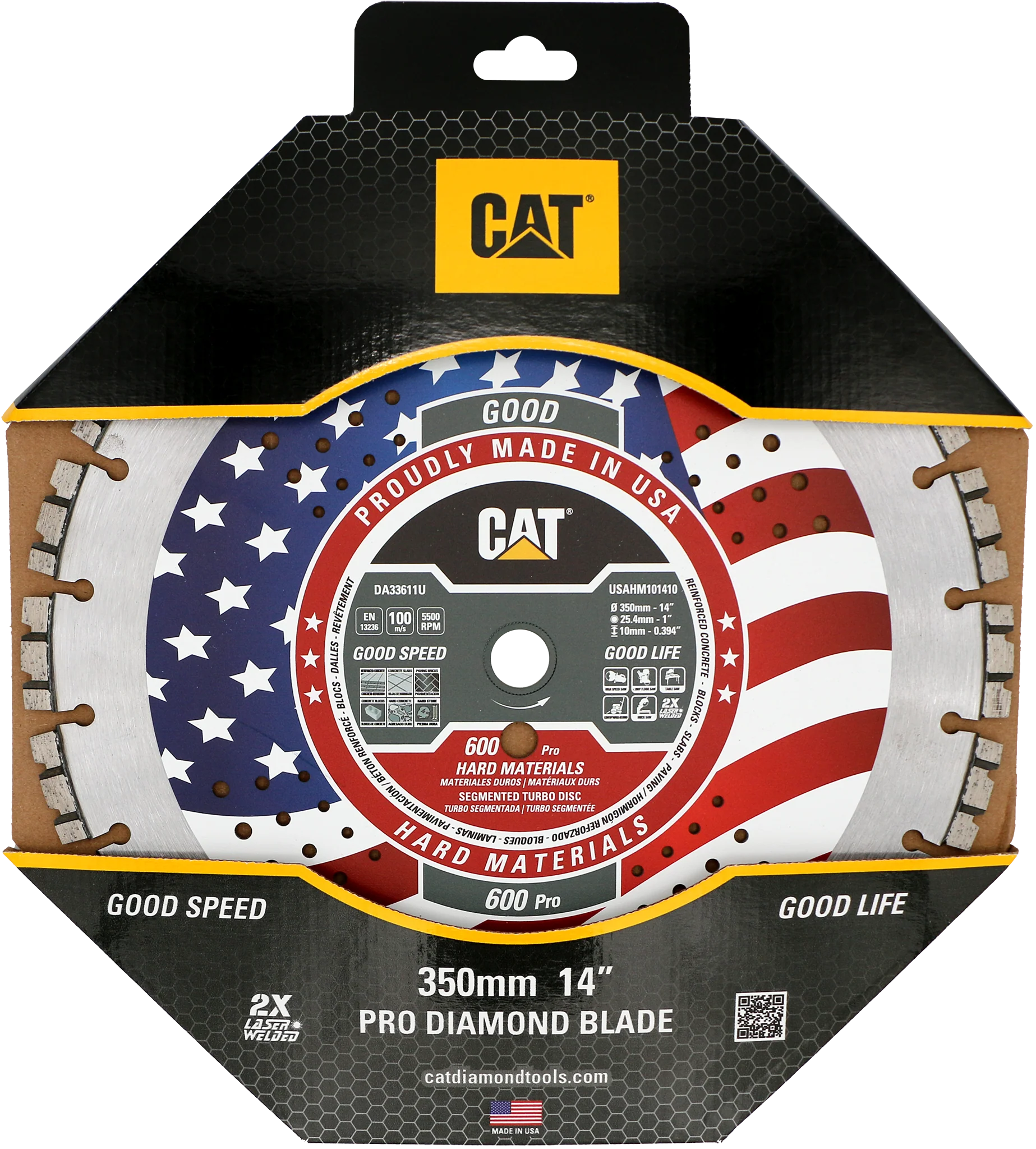 Cat® 600 Pro Made in USA Hard Materials Blade