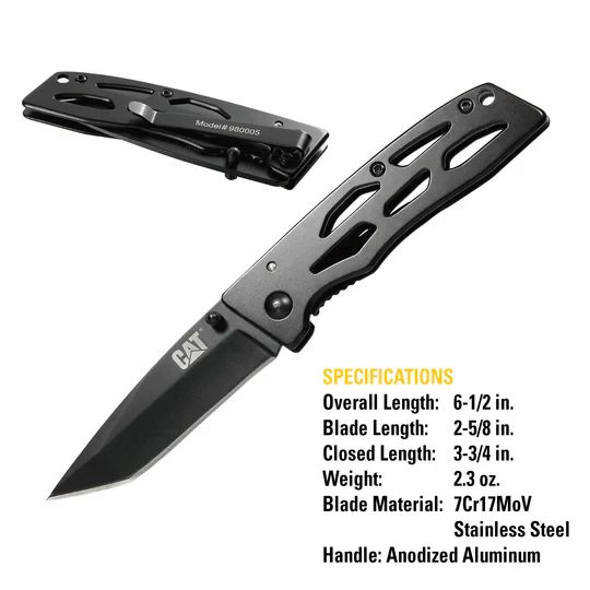 6-1/2 Inch Tanto Folding Knife
