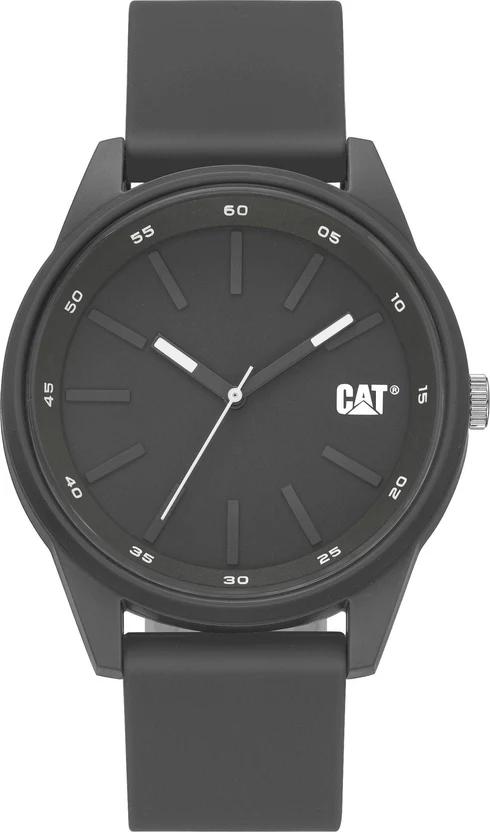 Insignia Watch Green/White Dial w/Grey Silicone Strap