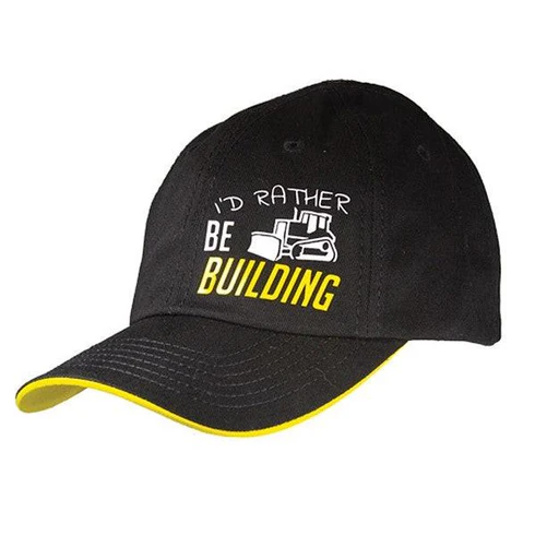I'd Rather Be Building Cap