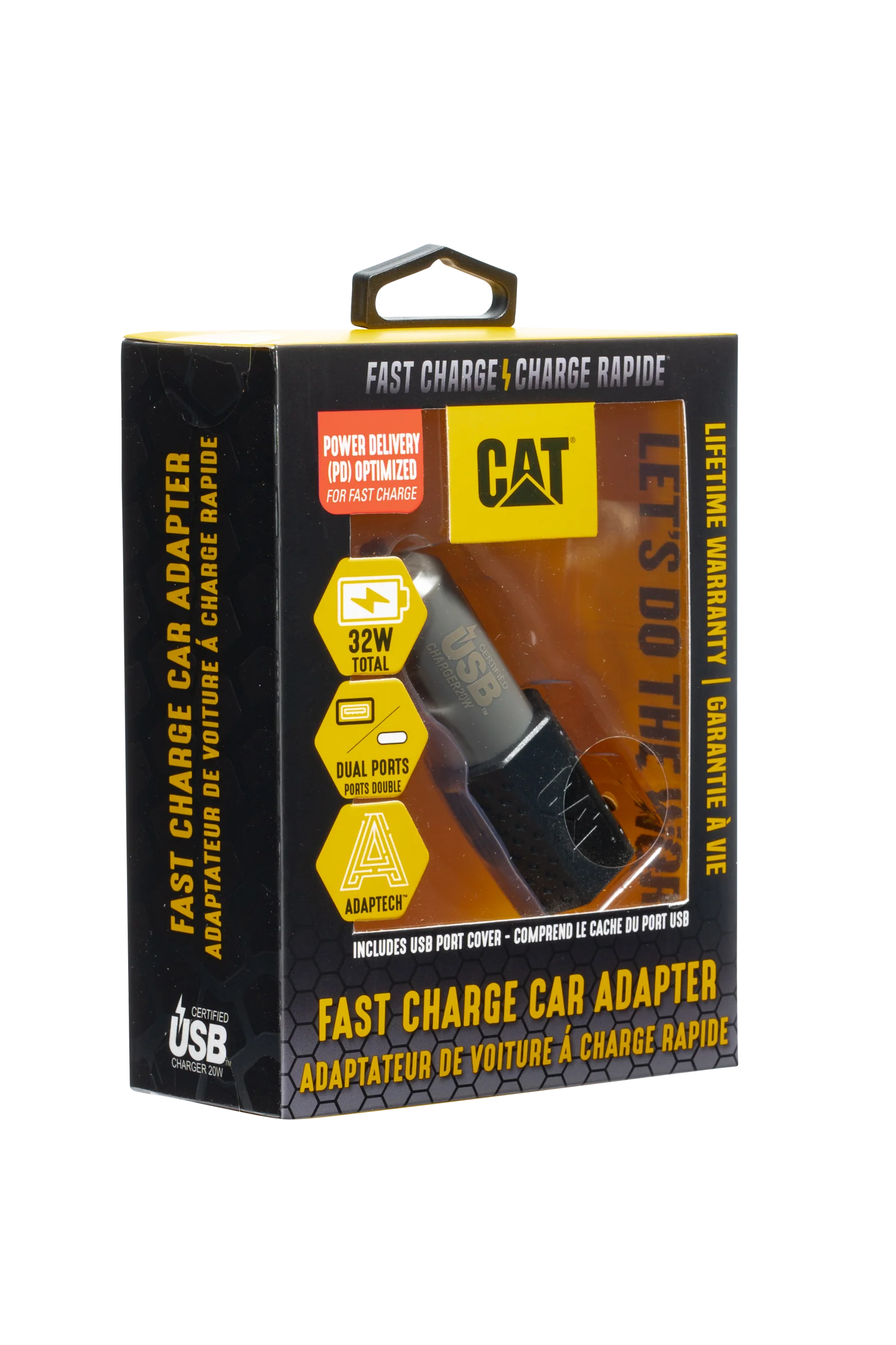 CAT® Dual USB Power Delivery DC Vehicle Adapter