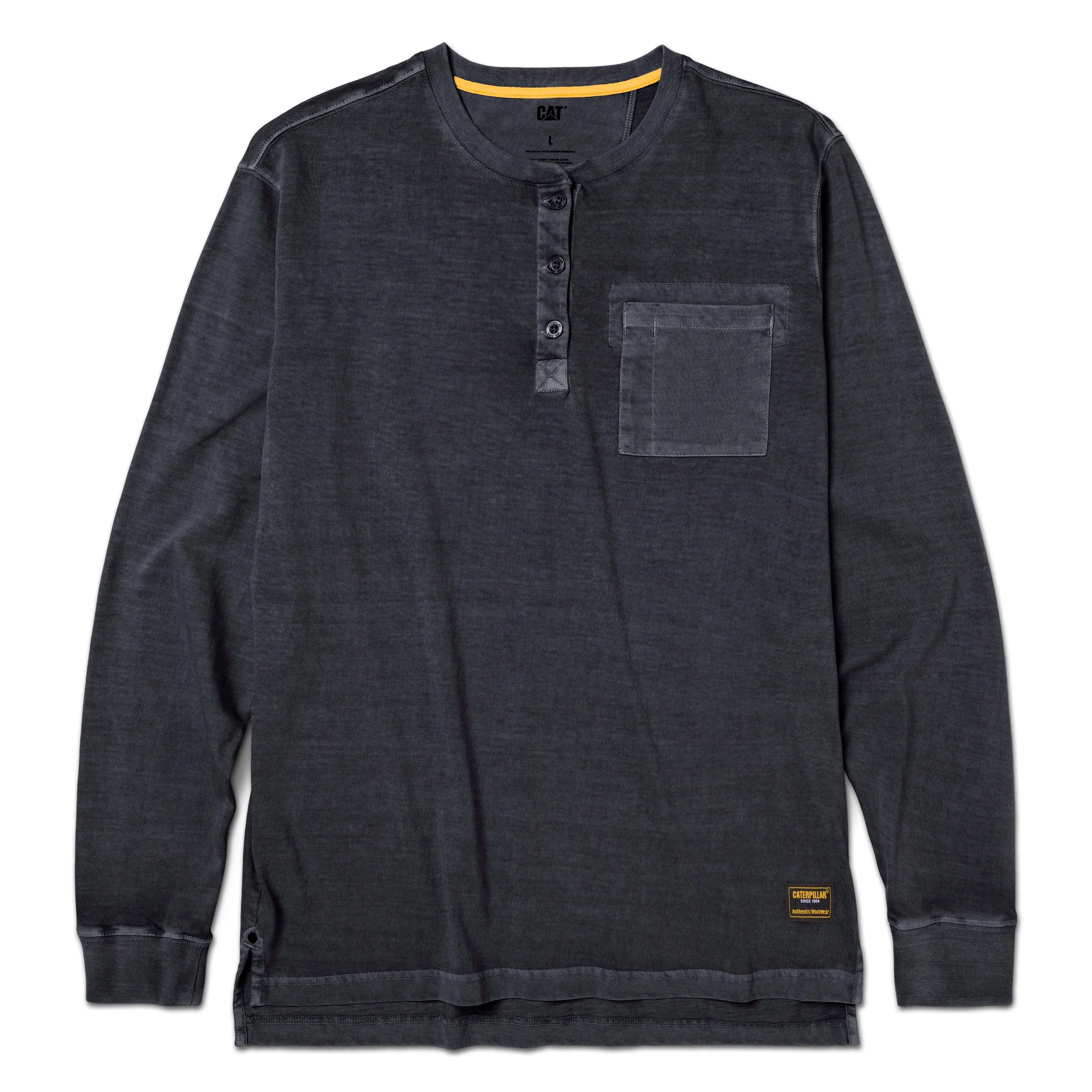 Pigment Dyed L/S Henley