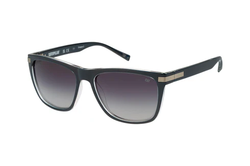 Monoblock Sunglasses Gloss Navy w/Smoke Grad Lens