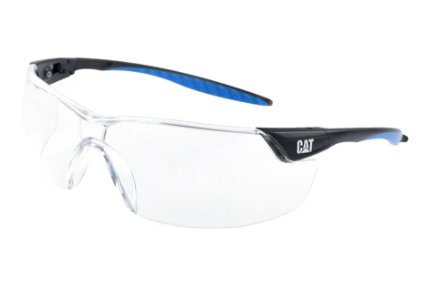 Rebel Safety Glasses Clear Blue Frame
