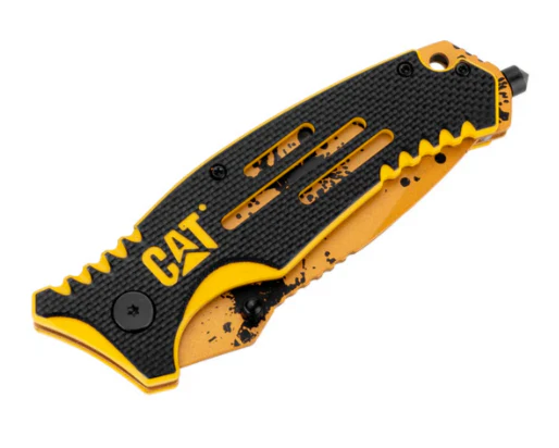 8 Inch Folding Pocket Knife with Glass Break Gift Box