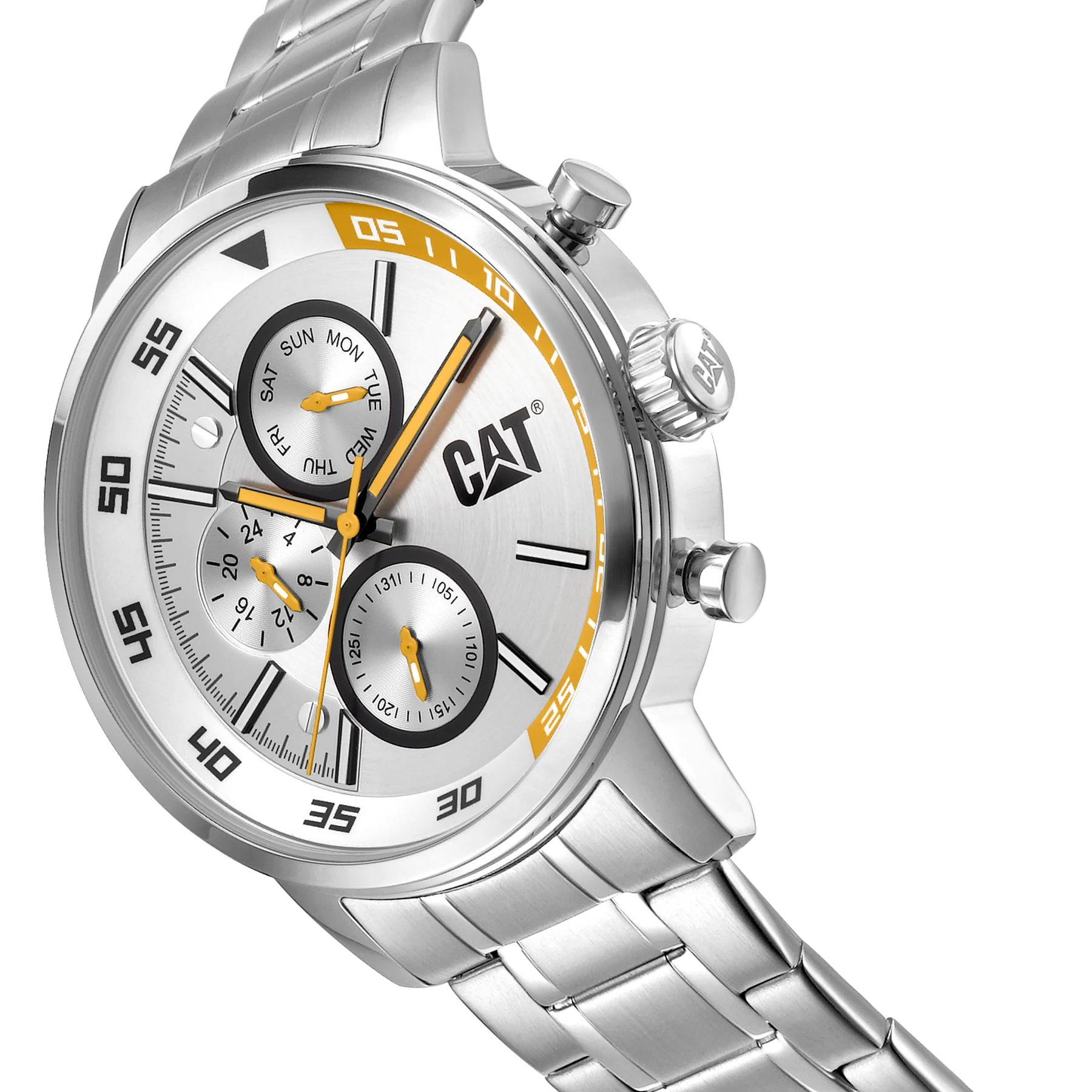 Sail Watch Silver Dial Stainless Steel w/Stainless Strap