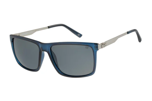 Ultra Thin Sunglasses Gloss Navy w/Smoke Lens