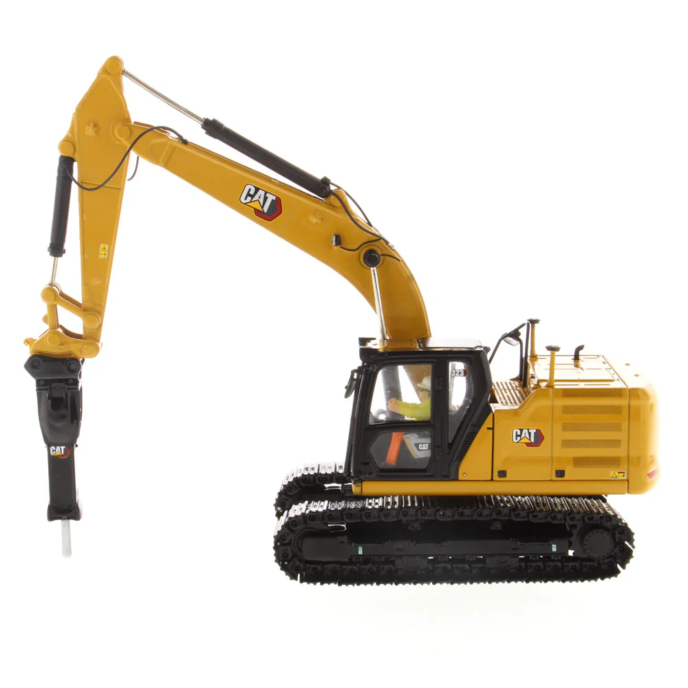 1:50 323 Hydraulic Excavator with Work-Tools