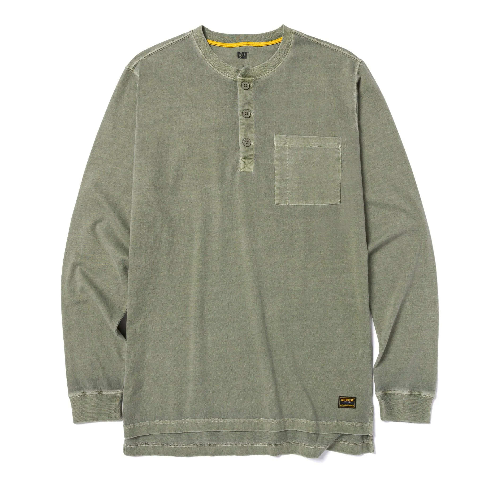 Pigment Dyed L/S Henley