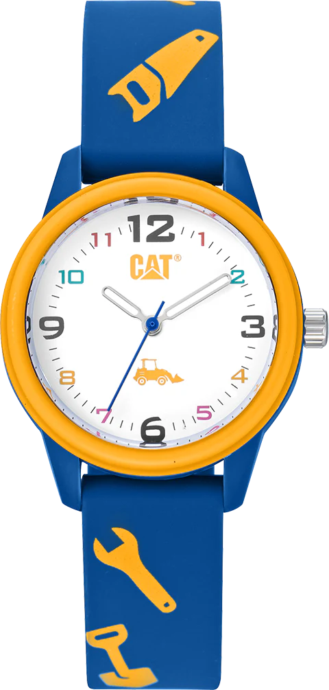 Kid Watch White Dial w/Blue Strap