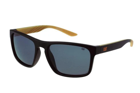 Tire Track Sunglasses Matte Black w/Smoke Lens