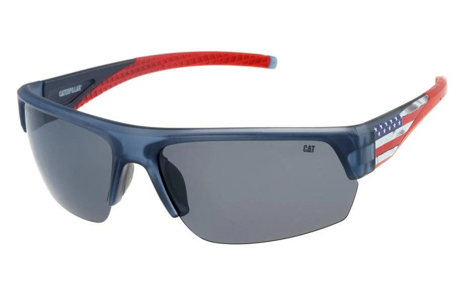Americana Sunglasses Navy Crystal w/Smoke Lens