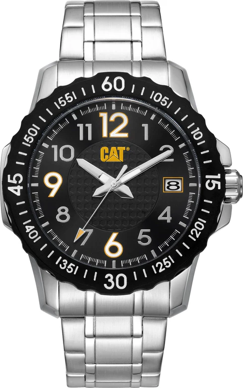 Downforce Watch Black Dial w/Stainless Steel Strap