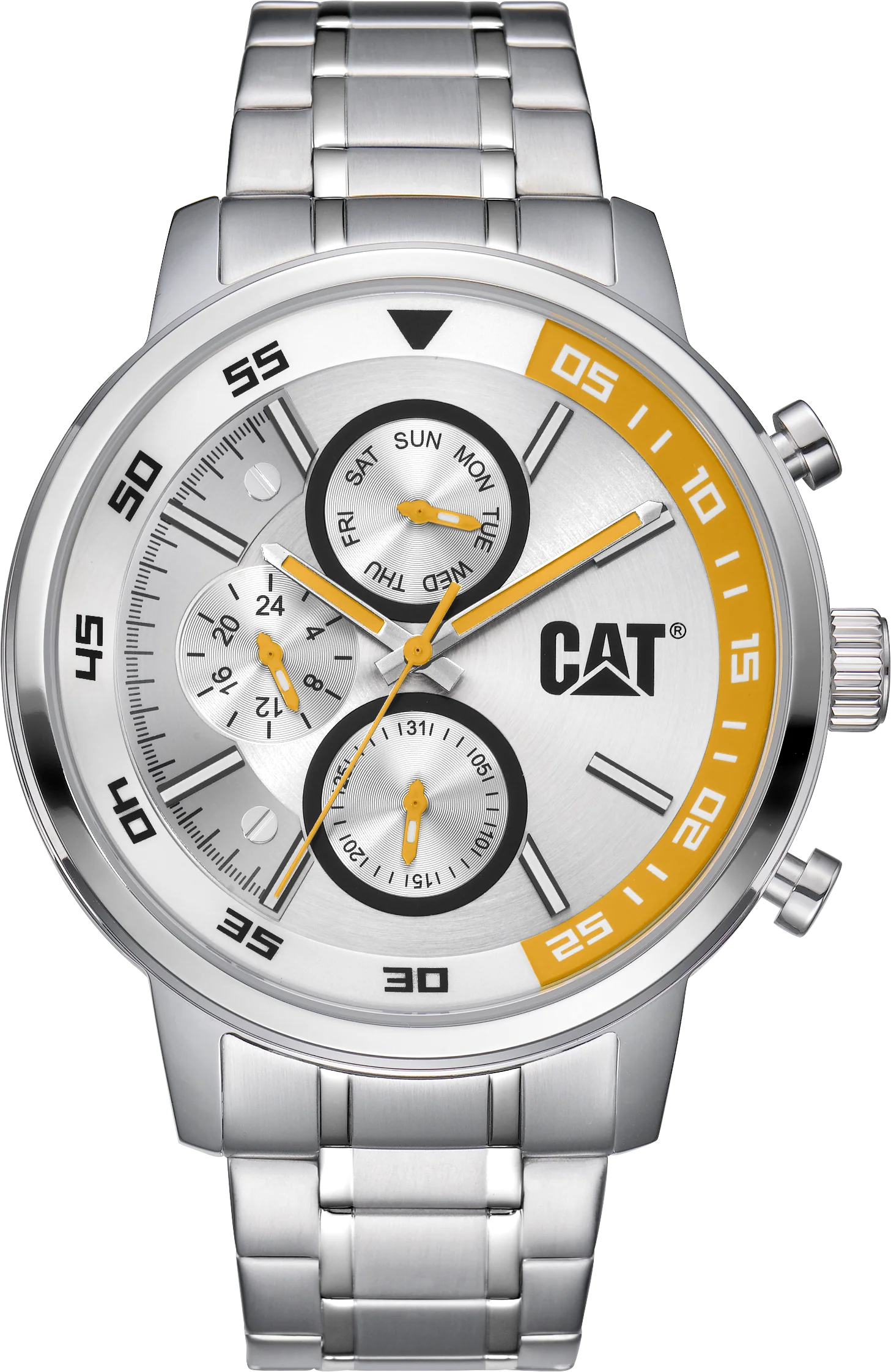 Sail Watch Silver Dial Stainless Steel w/Stainless Strap