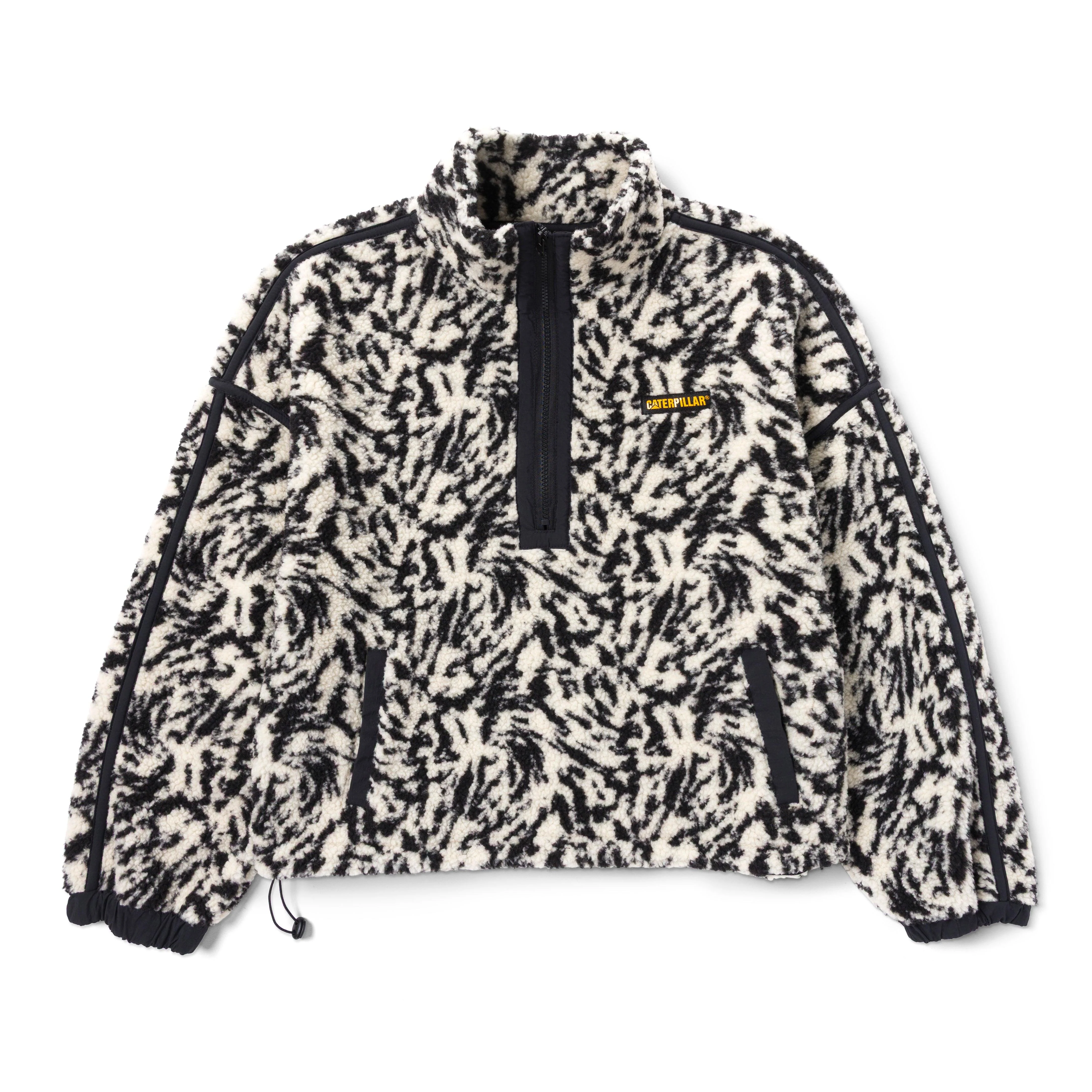 Women's Relaxed Half Zip Sherpa Fleece